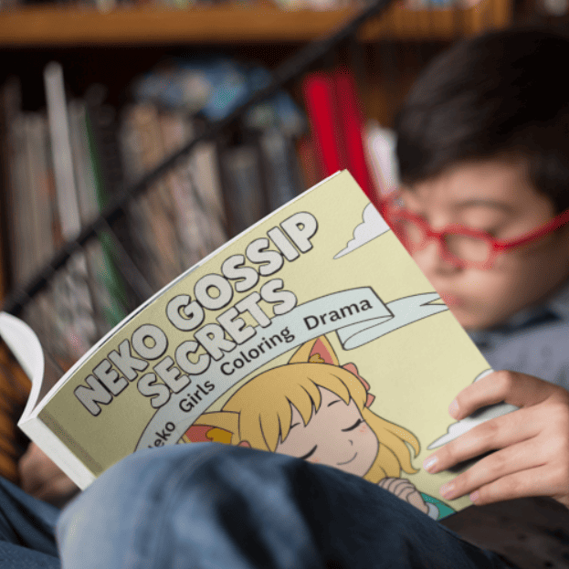 Neko Gossip Secrets - Neko Girls Coloring Drama