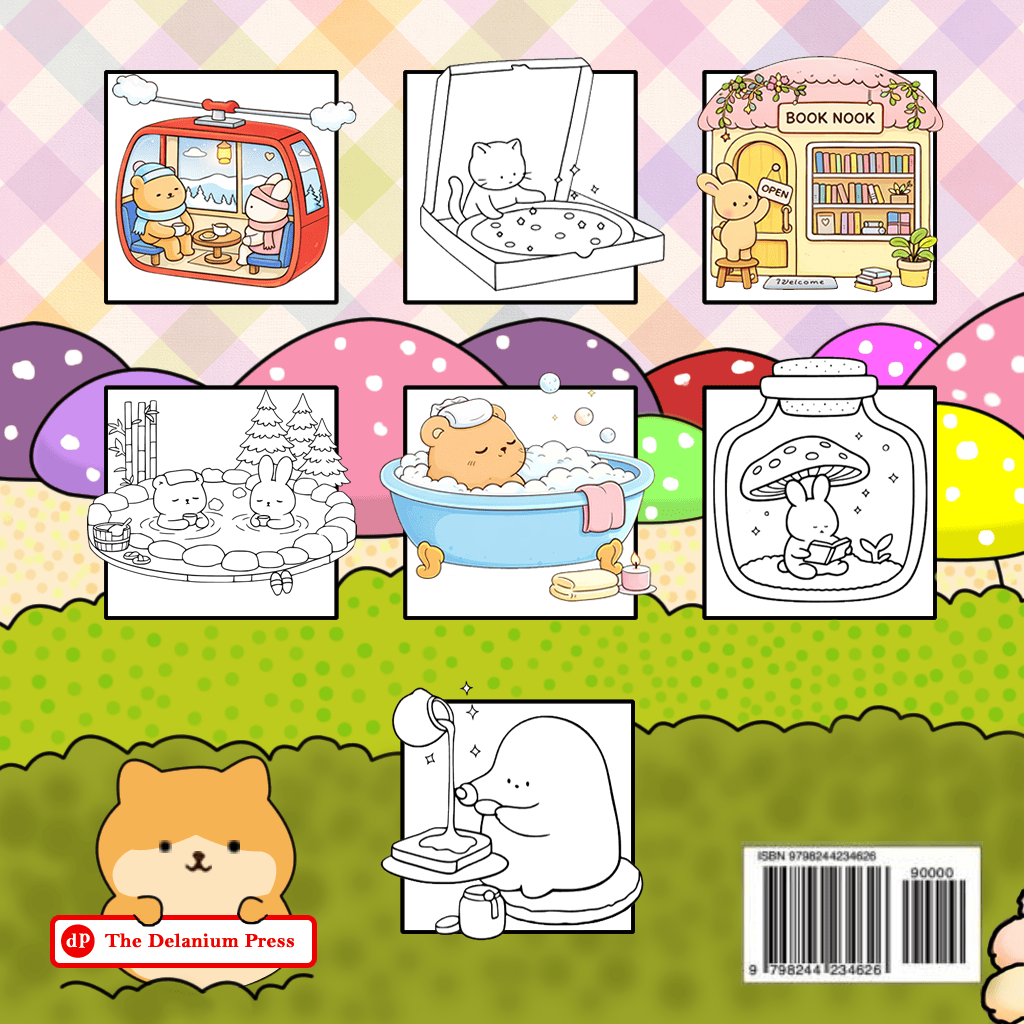 The Fofinhos - Cute & Easy Coloring Book